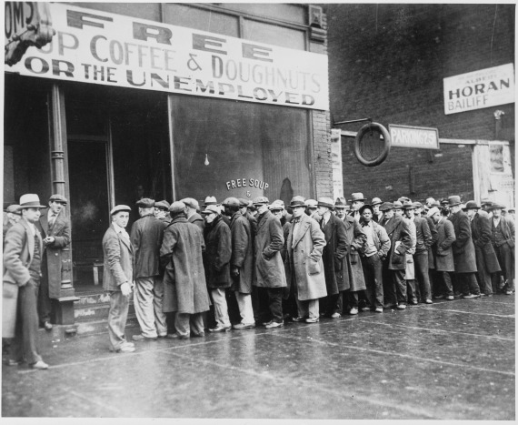Soup Kitchen during the Great Depression