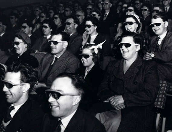 3-D Glasses 1950s