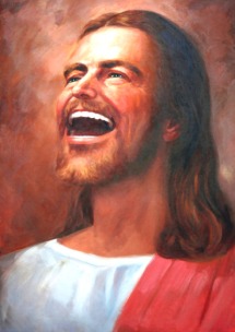 Laughing Jesus 1